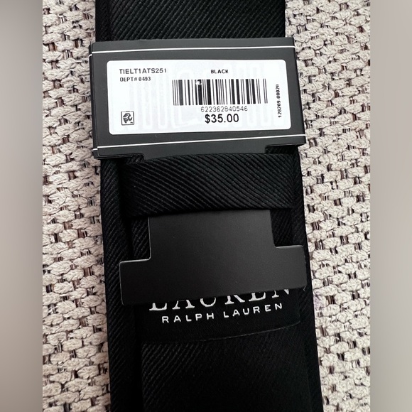 NWT Ralph Lauren Boys Solid Crest Tie! - Picture 5 of 7
